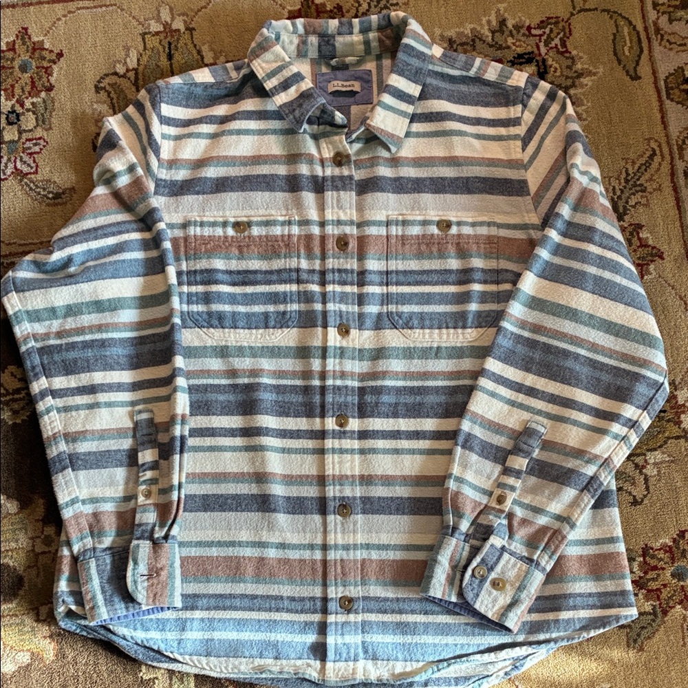 LLBEAN cotton shacket